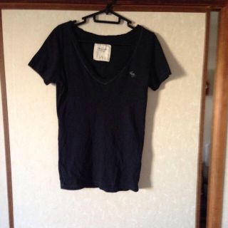 アバクロンビーアンドフィッチ(Abercrombie&Fitch)のアバクロ 黒Tシャツ(Tシャツ(半袖/袖なし))