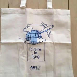 エーエヌエー(ゼンニッポンクウユ)(ANA(全日本空輸))のANA エコバッグ トートバッグ【未使用】(トートバッグ)