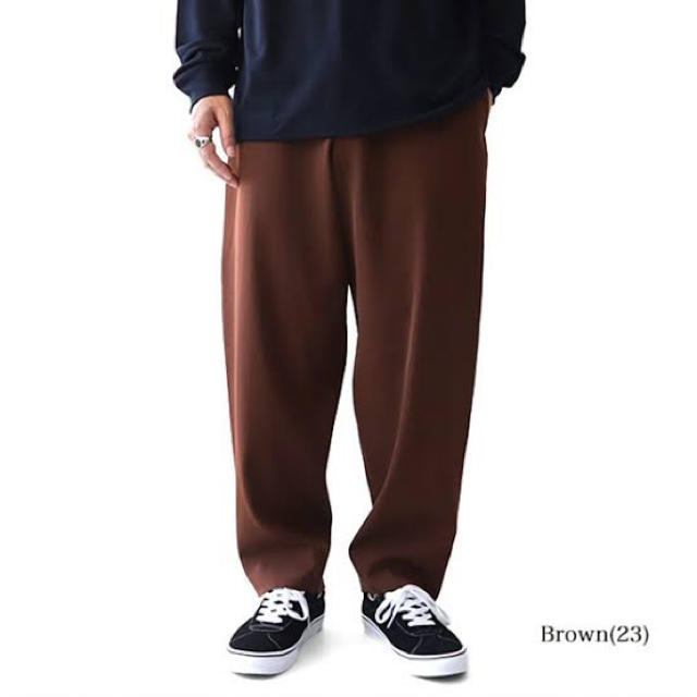 COMOLI(コモリ)の新品未使用 unfil wide tapered trousers メンズのパンツ(スラックス)の商品写真