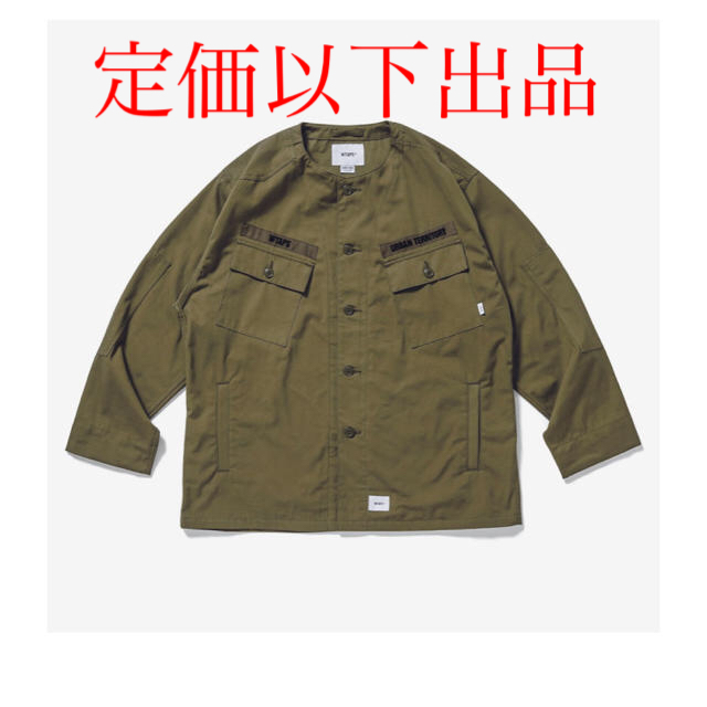 WTAPS SCOUT LS COTTON WEATHER OLIVE DRAB