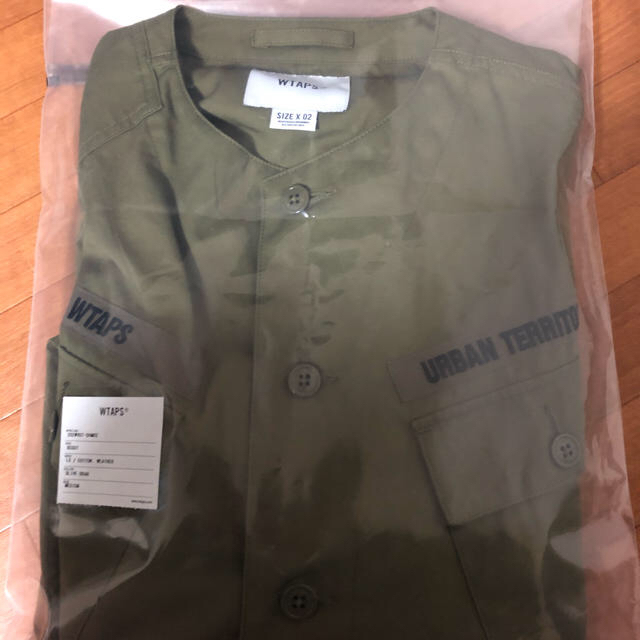 WTAPS SCOUT LS COTTON WEATHER OLIVE DRAB