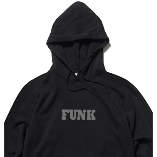 新品J&M FUNKロゴスタンダードプルオーバーパーカーS~XL