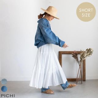 【新品未使用】PICHI ショート丈Gジャン(Gジャン/デニムジャケット)