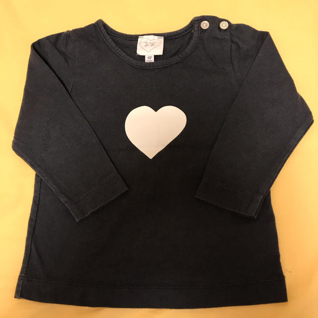 agnes b.(アニエスベー)のアニエスベー　カットソー   Tシャツ　80cm キッズ/ベビー/マタニティのベビー服(~85cm)(Ｔシャツ)の商品写真