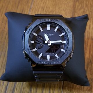 ジーショック(G-SHOCK)のジーショック　ga2100メタルベゼルカスタムと本体(腕時計(アナログ))