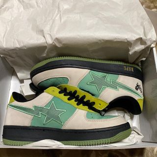 アベイシングエイプ(A BATHING APE)のAPE BAPE KAWS STA ベイプスター　27.5cm オクトパス期(スニーカー)