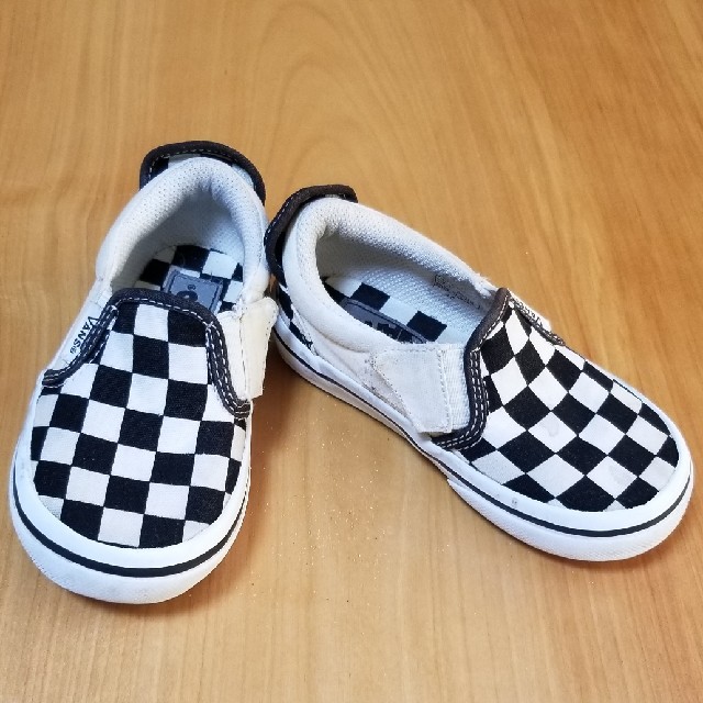 VANS(ヴァンズ)のVANS スリッポン キッズ/ベビー/マタニティのキッズ靴/シューズ(15cm~)(スリッポン)の商品写真