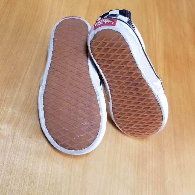 VANS(ヴァンズ)のVANS スリッポン キッズ/ベビー/マタニティのキッズ靴/シューズ(15cm~)(スリッポン)の商品写真