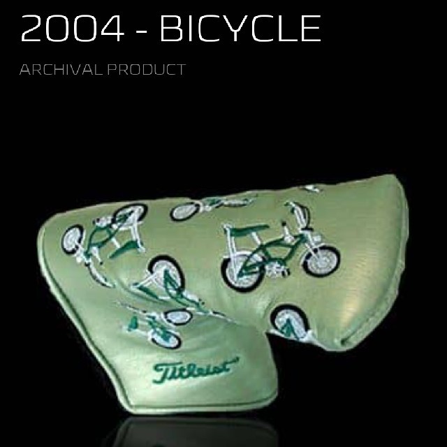 未開封 500個 スコッティキャメロン 2004パターカバー Bicycle