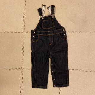 プチバトー(PETIT BATEAU)のプチバトー　ベビー　デニムサロペット(パンツ)