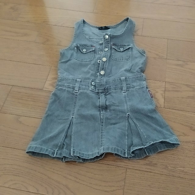 COMME CA ISM(コムサイズム)のしなぎ様専用　ジャンパースカート　カーテン　セット キッズ/ベビー/マタニティのキッズ服女の子用(90cm~)(ワンピース)の商品写真