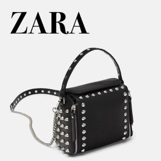 ザラ(ZARA)のpinklemonade様専用 ZARA人気完売◎スタッズ付きショルダーバッグ(ショルダーバッグ)