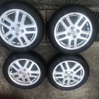 ダイハツ(ダイハツ)のスタッドレス165/55R15ダイハツ純正アルミ(タイヤ・ホイールセット)