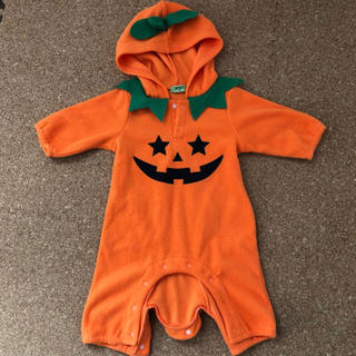 ハロウィン　コスプレ　かぼちゃ　ベビー70(衣装)