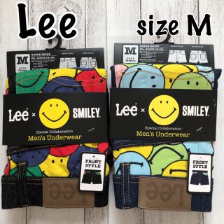 リー(Lee)の〓Lee×smiley〓新品　ボクサーパンツ2枚set   size M(ボクサーパンツ)