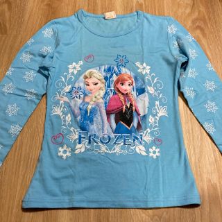 アナトユキノジョオウ(アナと雪の女王)のアナと雪の女王　韓国メーカー　長袖Tシャツ　130(Tシャツ/カットソー)