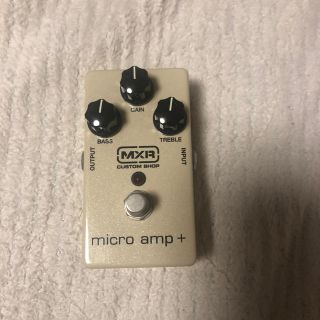 (値下げ中)MXR エフェクター M233 Micro Amp+(エフェクター)