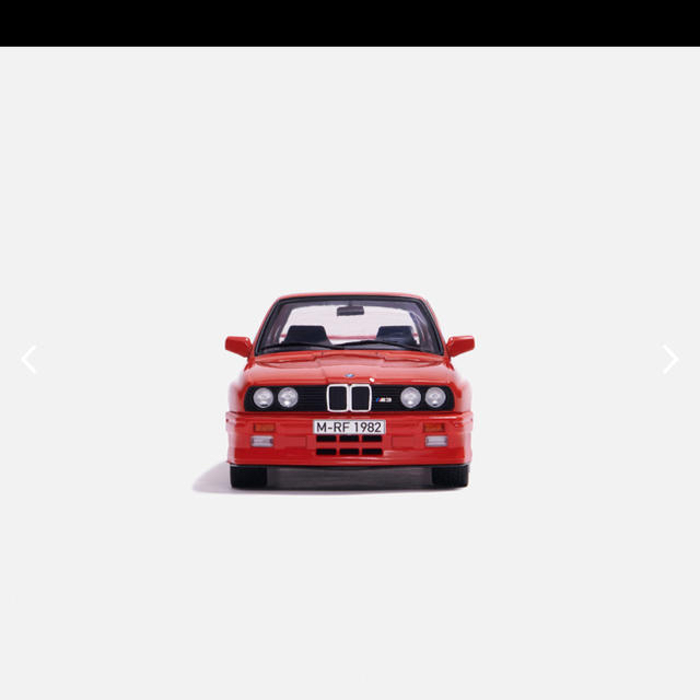 BMW(ビーエムダブリュー)のKith for BMW M3 E30 Diecast Replica-Red エンタメ/ホビーのおもちゃ/ぬいぐるみ(ミニカー)の商品写真