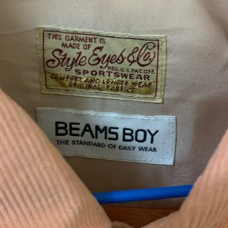 BEAMSBOY×StyleEyes コーデュロイ　アーガイル柄