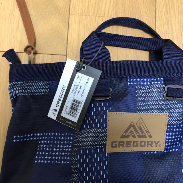 GREGORY リュック　インディゴパッチワーク