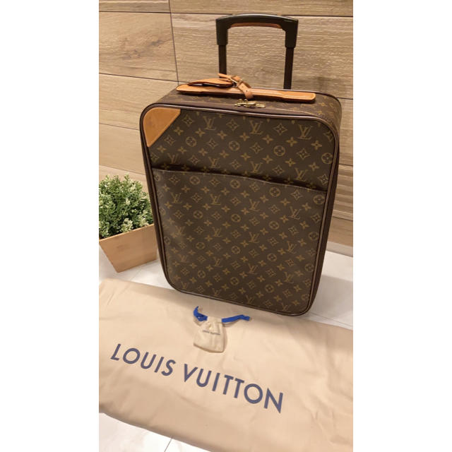 50LOUIS VUITTON ペガス50 モノグラム キャリーケース スーツケース