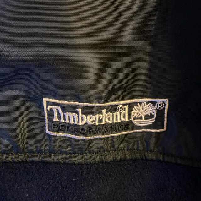 Timberland(ティンバーランド)の古着　Timberland フリース　ティンバーランド　Sサイズ　ナイロン メンズのジャケット/アウター(その他)の商品写真