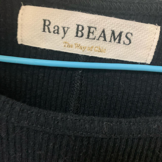 Ray BEAMS(レイビームス)のRay BEAMS テレコバックリボンTシャツ レディースのトップス(Tシャツ(長袖/七分))の商品写真