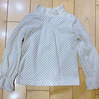 ベビーギャップ(babyGAP)のbaby GAP ハイネック　カットソー　ドット　90 ベビーギャップ(Tシャツ/カットソー)