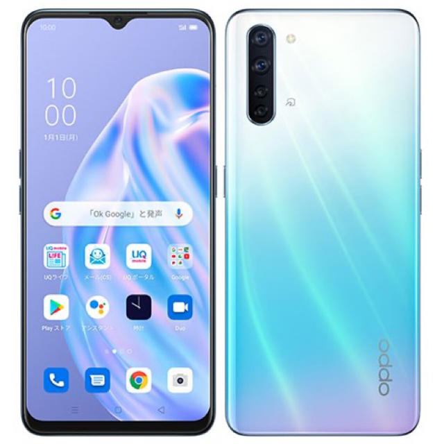 SIMフリー 国内版 OPPO Reno3 A ホワイト 128GB 本体 新品