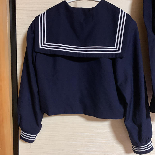 【こころさま専用】栃木県立某女子高生　制服　セーラー　冬用　上下セット