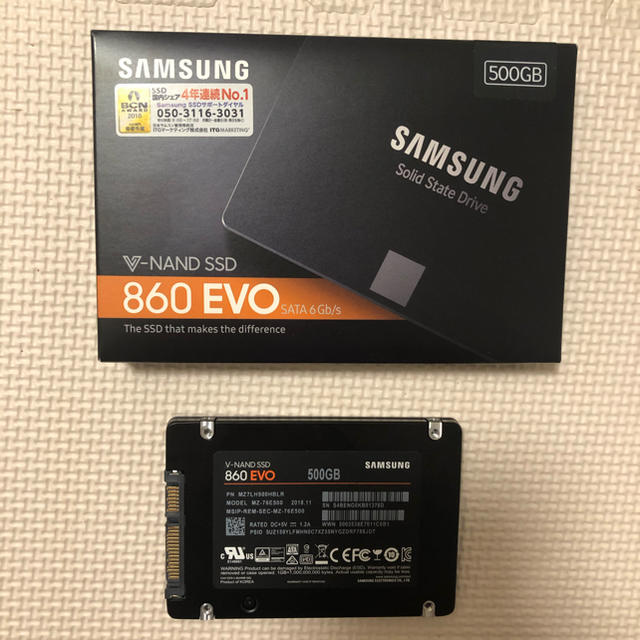 ‪サムスン SSD evo860 500G ‬ 1