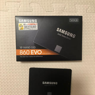 サムスン(SAMSUNG)の‪サムスン SSD evo860 500G 中古‬(PCパーツ)
