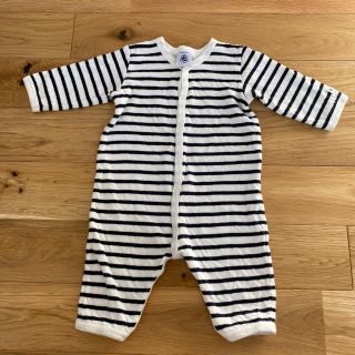 プチバトー(PETIT BATEAU)のプチバトー　カバーオール　(双子用あります)(カバーオール)