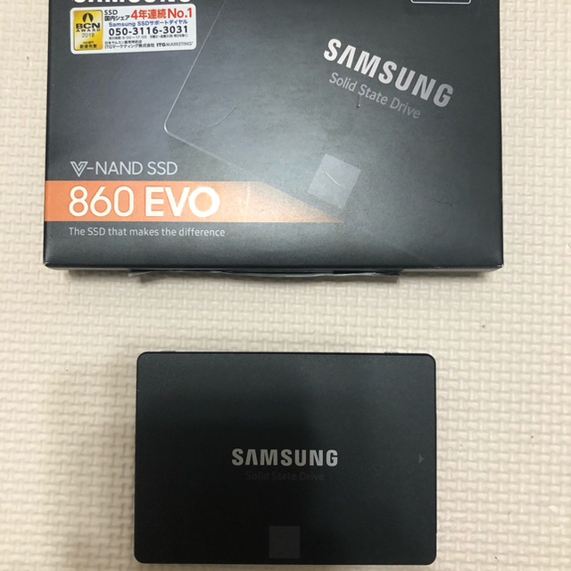 ‪サムスン SSD evo860 500G ‬