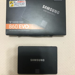 サムスン(SAMSUNG)の‪サムスン SSD evo860 500G 中古‬(PCパーツ)