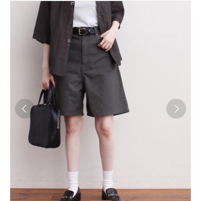 fig London(フィグロンドン)のfig London COTTON SERGE short pants レディースのパンツ(ショートパンツ)の商品写真