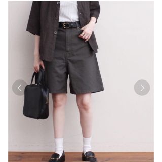 フィグロンドン(fig London)のfig London COTTON SERGE short pants(ショートパンツ)