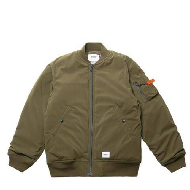 W)taps(ダブルタップス)のハリー様専用WTAPS W1 / JACKET. NYTWILL オリーブ　XL メンズのジャケット/アウター(ブルゾン)の商品写真