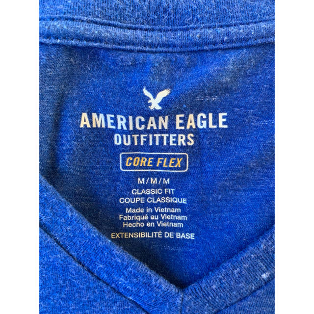 American Eagle(アメリカンイーグル)のアメリカンイーグル　Tシャツ　Vネック メンズのトップス(Tシャツ/カットソー(半袖/袖なし))の商品写真