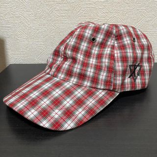 エックスガール(X-girl)のX-GIRL cap チェック(キャップ)