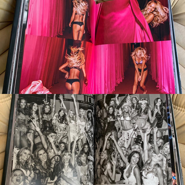 victoria's secret BACKSTAGE SECRETS 写真集