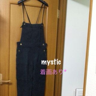 ミスティック(mystic)のまどしゃん様♡ミスティック 紐サロペ 黒(サロペット/オーバーオール)