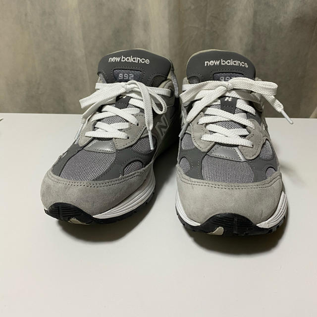 New Balance(ニューバランス)のNEW BALANCE 992 USA GREY M992GR 26cm メンズの靴/シューズ(スニーカー)の商品写真