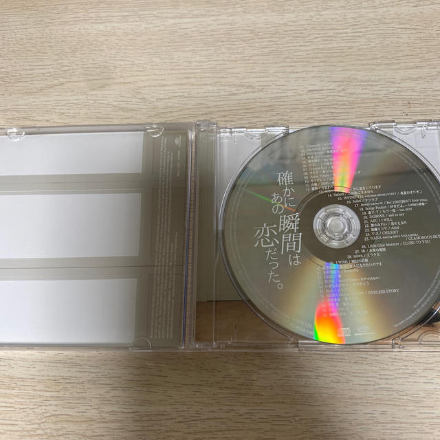 SONY(ソニー)の確かにあの瞬間は恋だった。アルバム エンタメ/ホビーのCD(ポップス/ロック(邦楽))の商品写真