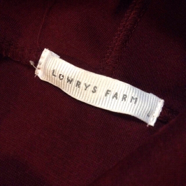 LOWRYS FARM(ローリーズファーム)のスウェットワンピース レディースのワンピース(ひざ丈ワンピース)の商品写真