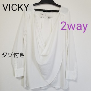 ビッキー(VICKY)のシャツ　ブラウス(シャツ/ブラウス(長袖/七分))