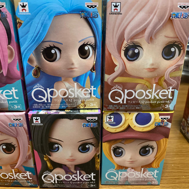qposket ナミ レイジュ ビビ コアラ ハンコック レベッカ フィギュア