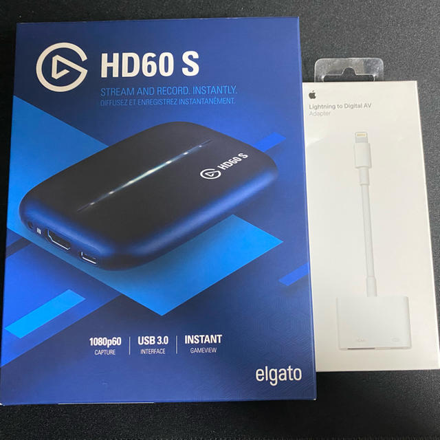 美品 Elgato Game Capture HD60 S+PC周辺機器