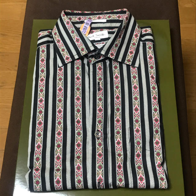 Paul Smith London◆柄物シャツ◆Mサイズ