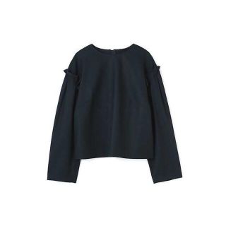 アドーア(ADORE)の【未使用品】★ADORE★アドーア★袖フリル★トップス★プルオーバー★ベイジ★(ニット/セーター)